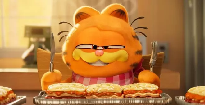 'Garfield': el gato más comilón no termina de llenar el apetito