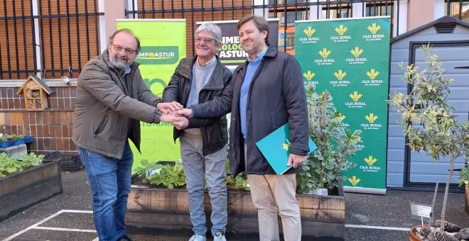 Los huertos ecológicos ya llegan a 6.000 escolares asturianos