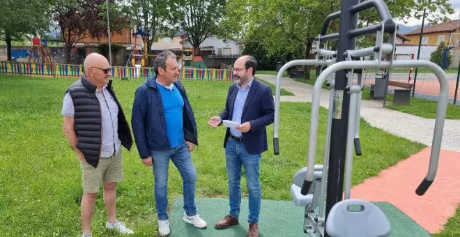 El Ayuntamiento instalará un parque de calistenia junto al centro cívico de Campuzano