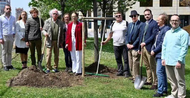 Santander celebra el Día de Europa plantando un roble