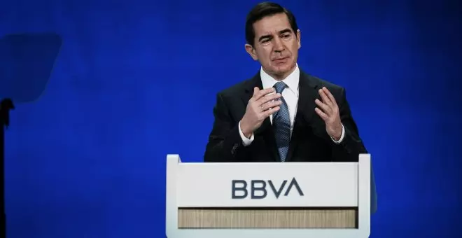 El presidente del BBVA pide el apoyo de sus accionistas a la OPA sobre el Sabadell