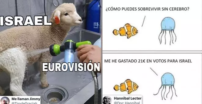 Los mejores memes sobre el blanqueamiento de Eurovisión a Israel (y el televoto facha)