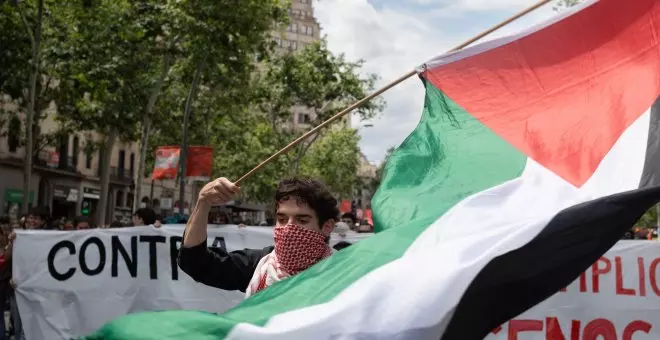 Crecen las protestas universitarias por Palestina en España, con una huelga en Barcelona