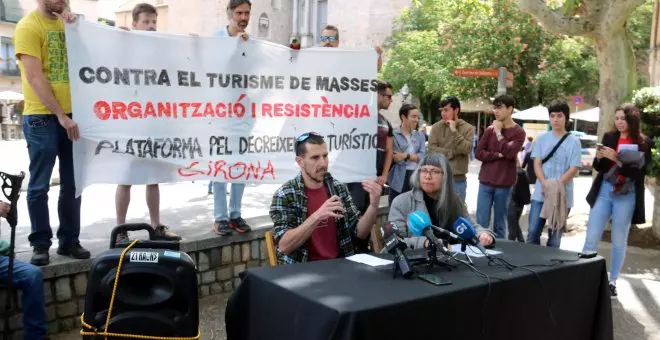 Una nova plataforma veïnal vol "posar fre al turisme massiu" a Girona