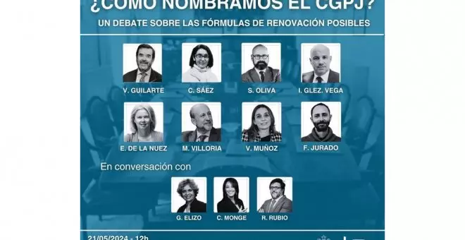 Aquí puedes ver el debate de 'Más democracia' donde juristas y politólogos abordan la renovación del CGPJ