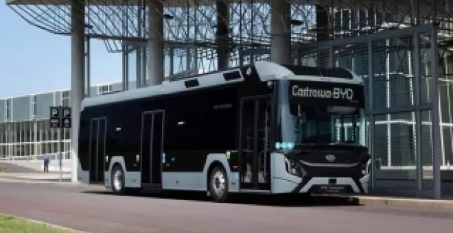 Estos punteros autobuses eléctricos de BYD tienen un toque español, y 600 kilómetros de autonomía