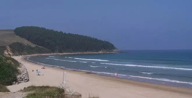 La ganadora a la categoría 'Playa Más Bonita' de los Premios 'Lo + Cantabria'