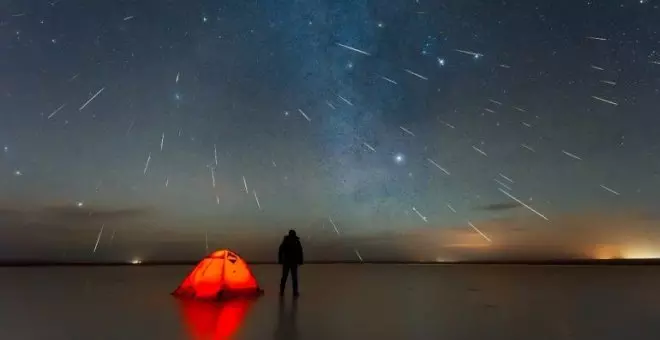 'Lluvias de estrellas' todo el año, no solo en San Lorenzo