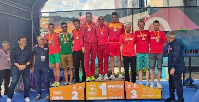 Diez medallas para los cántabros en el Campeonato de Europa Máster en Ruta