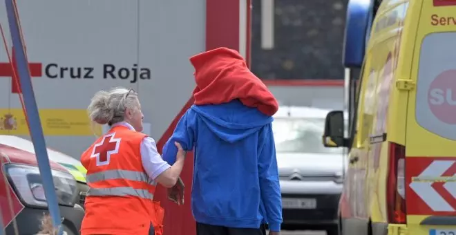 Un cayuco con 63 personas llega a El Hierro, entre ellas cuatro mujeres y un niño