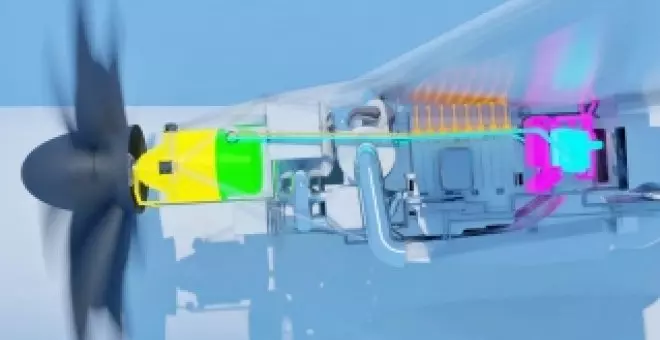 Airbus presenta una versión mejorada de su motor de hidrógeno para aviones, con superconductores y refrigeración criogénica