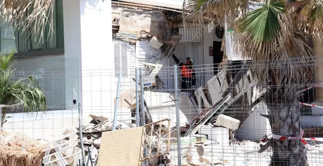 La terraza del restaurante que se derrumbó en Palma no tenía licencia