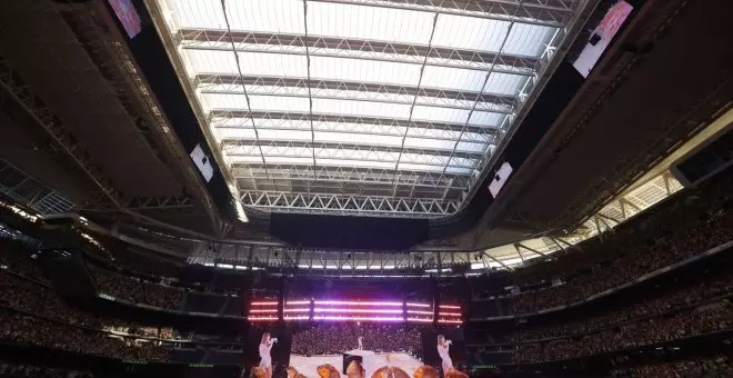 Todos los grandes conciertos del Bernabéu han superado los límites de ruido