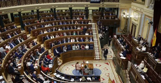 El Congrés aprova definitivament la llei d'amnistia, que ara queda en mans dels jutges