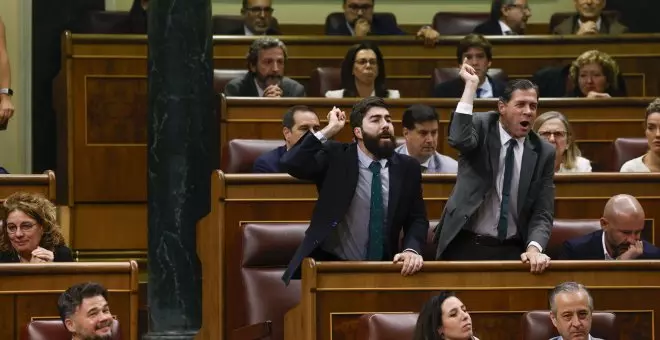 Diputados de distintos grupos acusan a Vox de "coordinar" un boicot para reventar el pleno de la amnistía