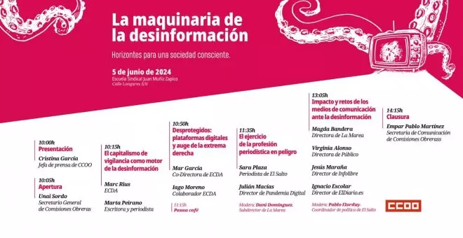 CCOO aborda en unas jornadas la lucha contra la desinformación en la era digital