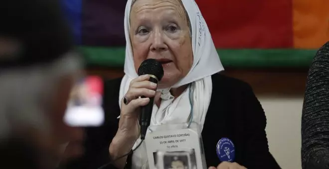 Muere Nora Cortiñas, madre de la Plaza de Mayo y referente de los derechos humanos