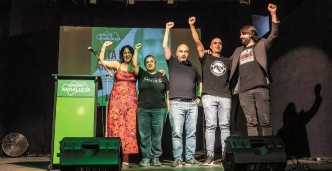 La candidatura Ahora Andalucía presenta a Barcelona la proposta per les europees