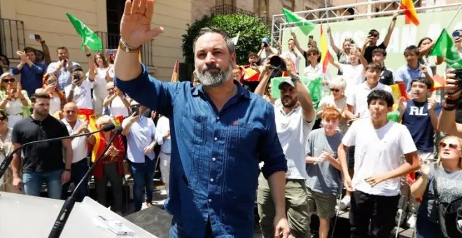 Las redes cargan contra el último exabrupto xenófobo de Abascal: "Nazismo en estado puro"