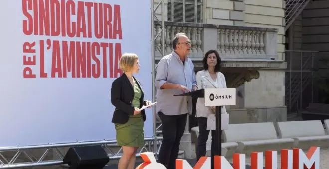 Òmnium crea una sindicatura per "fiscalitzar" l'aplicació de l'amnistia