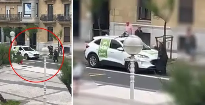 El 'yayo antifascista' que ha parado con su bastón a los ultras de Vox en Donostia