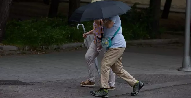 La alerta por lluvias o tormentas continúa en nueve comunidades