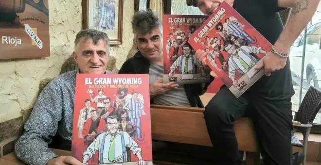 El Gran Wyoming ya tiene su vida contada en un magnífico cómic  