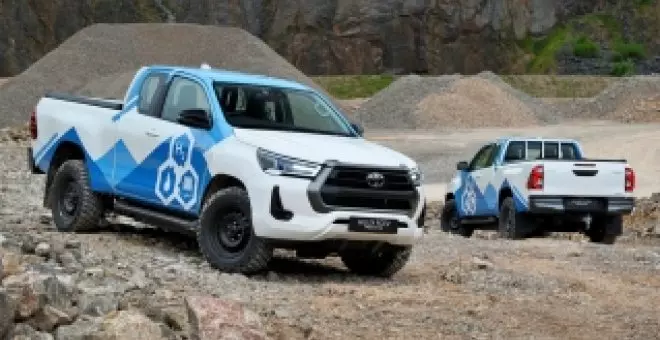 Toyota fabrica las 10 primeras Hilux de hidrógeno, de momento para un uso muy específico