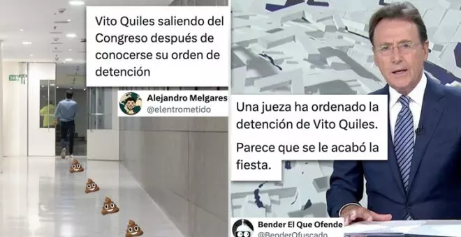 "¿Podemos decir que a Vito Quiles se le ha acabado la fiesta?": despiporre con la orden de detención al jefe de prensa de Alvise