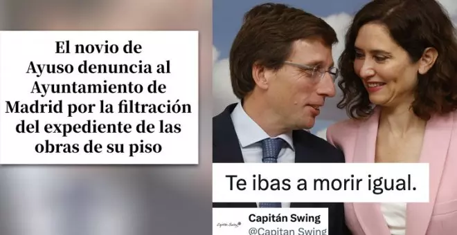 La pareja de Ayuso denuncia ahora al Ayuntamiento de Almeida: "Fuego amigo, definición gráfica"