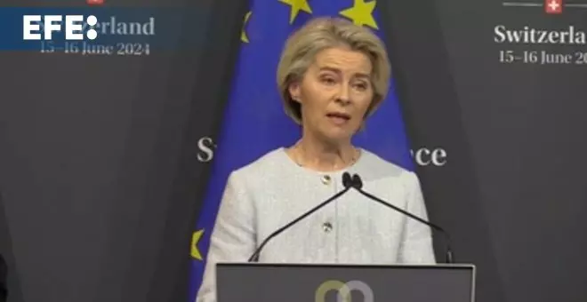 Von der Leyen acusa a Putin de plantear condiciones "indignantes" para la paz