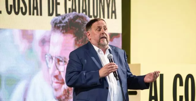 Junqueras inicia la campanya per tornar a liderar d'ERC amb una trobada amb mig miler de militants al seu poble