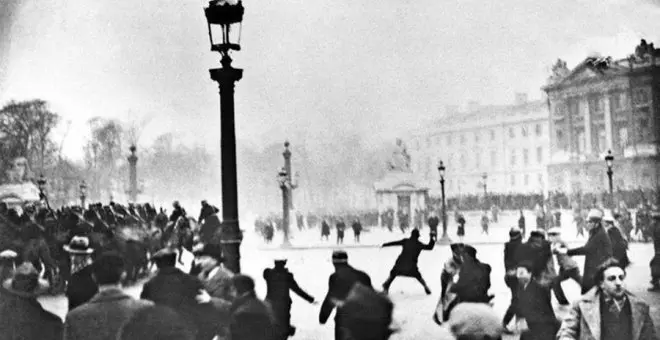 El asalto al poder de la extrema derecha francesa en febrero de 1934