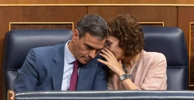 Pedro Sánchez recupera la 'geometría variable' en el Congreso