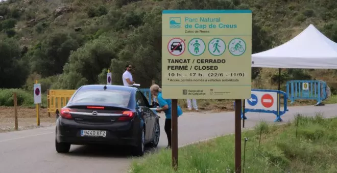 Roses avança les restriccions d'accés al cap de Creus pel pont de Sant Joan