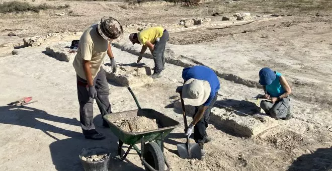 El yacimiento aragonés de La Cabañeta, 'la pequeña Italia' en España