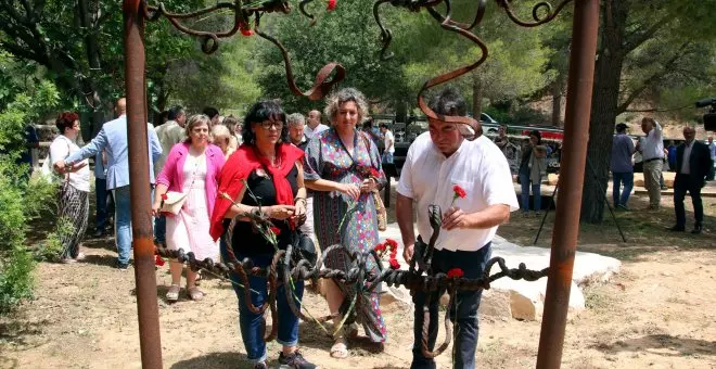 Homenatgen una quarantena de lluitadors antifeixistes de la Terra Alta deportats a camps de concentració nazis