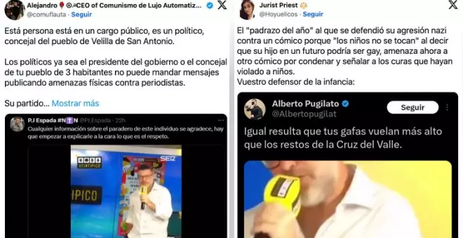 "Están crecidos": las redes denuncian las amenazas de ultraderechistas al humorista Héctor de Miguel