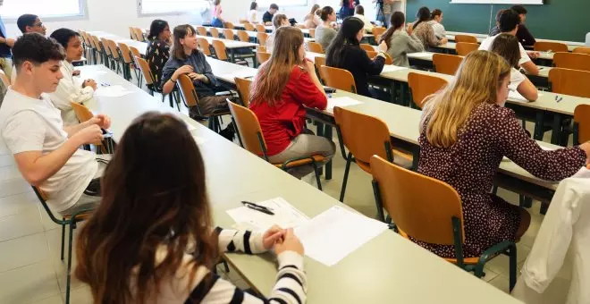 La coordinadora de estudiantes universitarios rechaza la Ebau común ideada por el PP