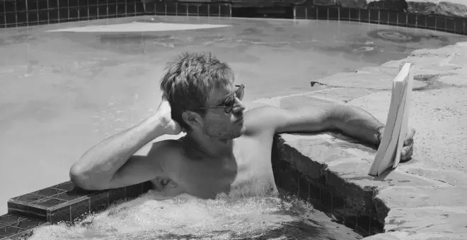 Momentos estelares en la piscina / Harrison Ford, 1983