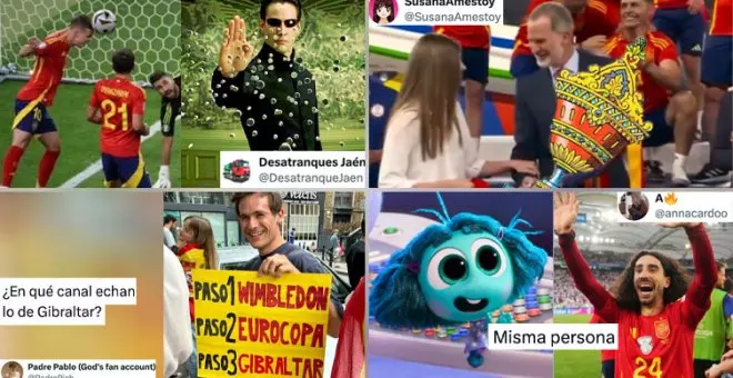 Los memes más tronchantes tras la victoria de España en la Eurocopa: "No nos puede ganar una gente que conduce al revés"