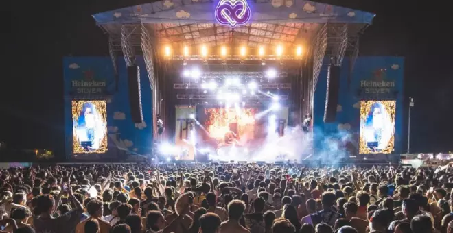 Muere un joven tras ser golpeado por una noria en el festival Boombastic de Asturias