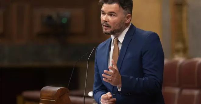 Gabriel Rufián responde con una reflexión y un retuit después de que el juez haya llamado a declarar a Pedro Sánchez