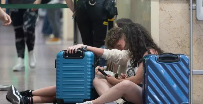 Una avería en la alta velocidad paraliza la estación de Chamartín con más de 500 personas a la espera