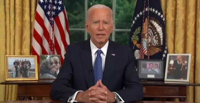 Biden justifica su salida para unir al país y a su partido