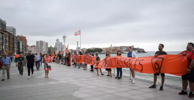 Galería: Así fue la cadena humana por "Las 6 de La Suiza"