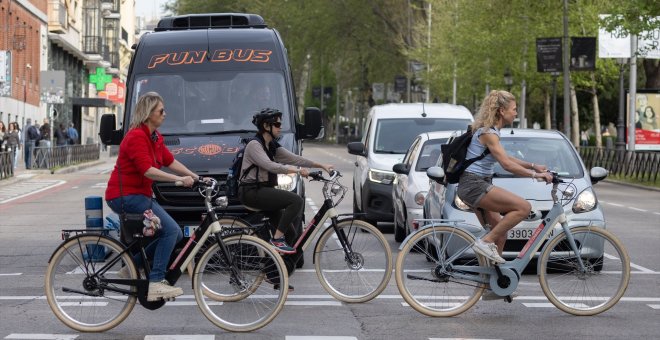 ¿Ir en bicicleta es de izquierdas?