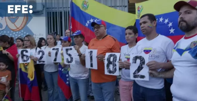 Opositores venezolanos protestan contra el "fraude" y valoran apoyo de Panamá a su causa