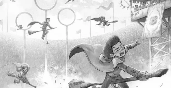 Harry Potter y la piedra filosofal en una nueva versión ilustrada por Xavier Bonet