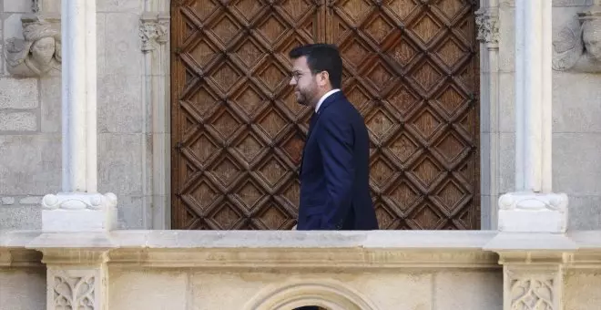 Aragonès se despide de la presidencia reivindicando "el mayor avance en soberanía" de Catalunya desde 1977